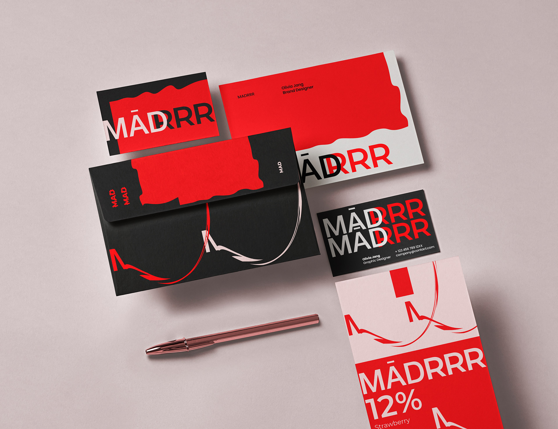 MADRR · Hangang Pink brand 디자인 포트폴리오 대표 이미지